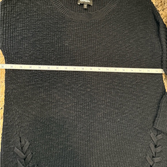 Express black knit sweater 🖤 size small - Picture 7 of 7